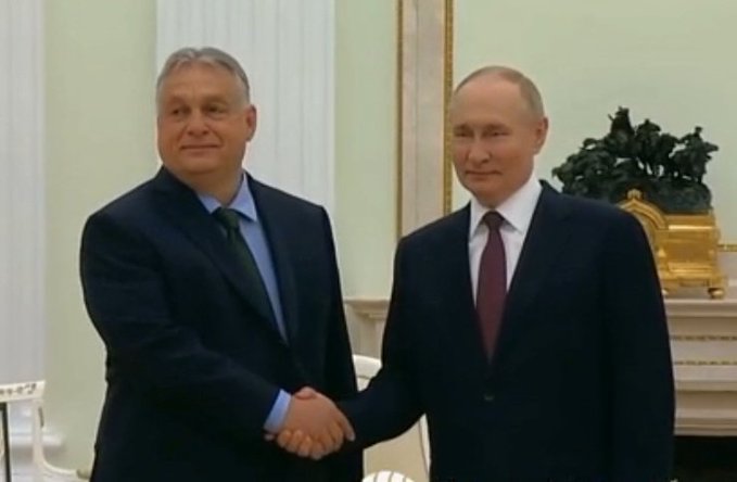 Putin se sastao sa mađarskim premijerom Orbanom